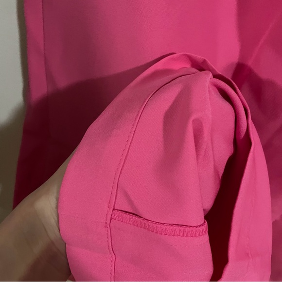 FUCHSIA WIDE LEG PANTS WOMAN SIZE SMALL - Never worn - Picture 6 of 9